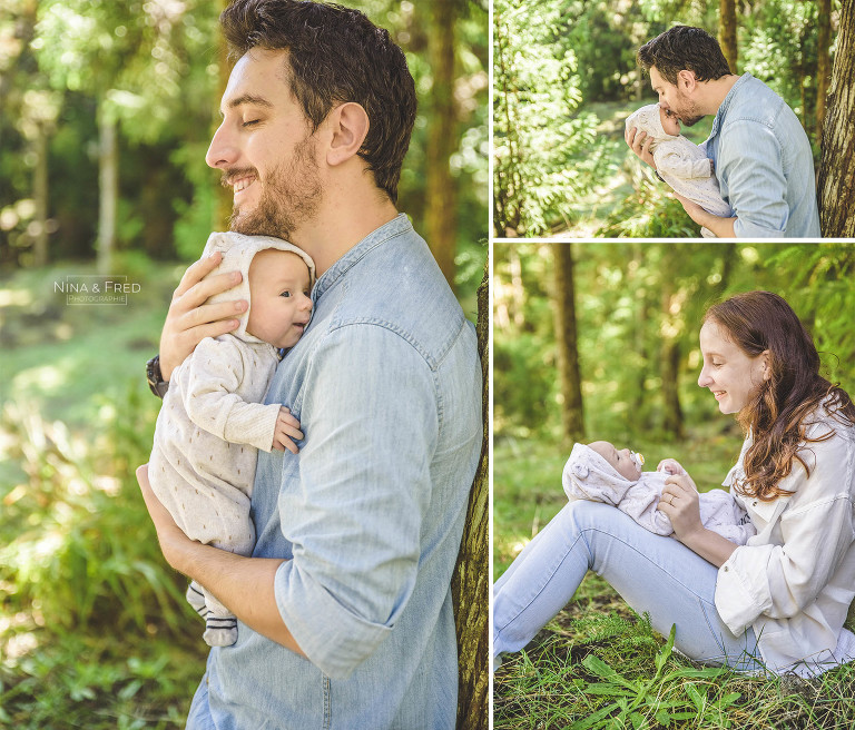 photographies de naissance en forêt E&A&A