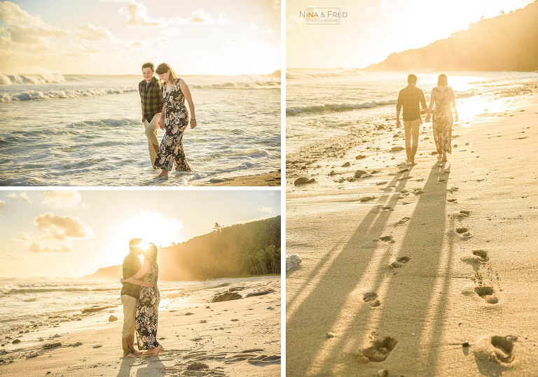 shooting en couple voyage de noces à la Réunion N&D