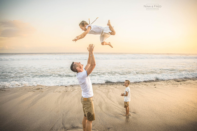 photo famille plage 974 DA&S