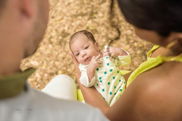 photo de bébé île de la Réunion L&J&V