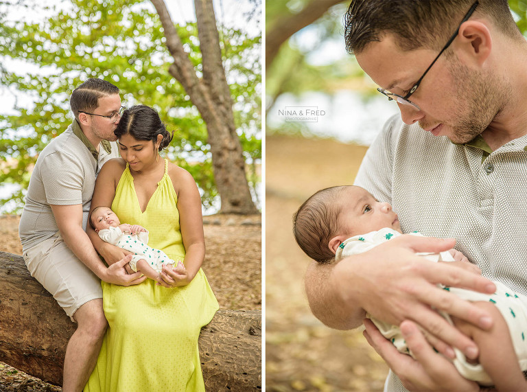 photos de naissance parents et bébé L&J&V