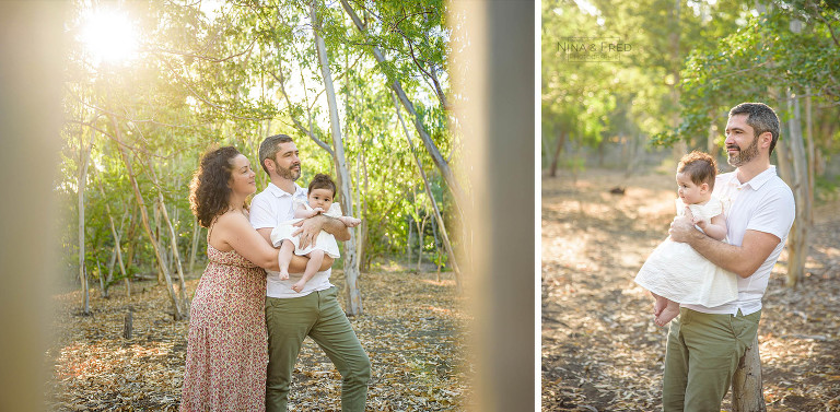 photos de famille forêt la Réunion C&P&E