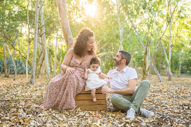 photo de famille forêt de l'étang-salé 974 C&P&E