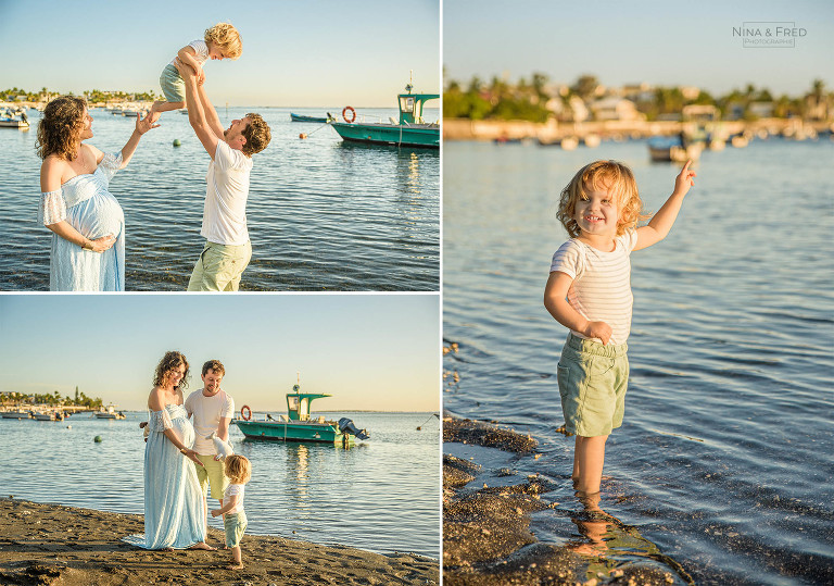 shooting grossesse et famille sur l'île de la Réunion A&JP