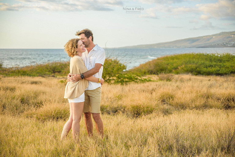 photo en couple savane Réunion A&J&I