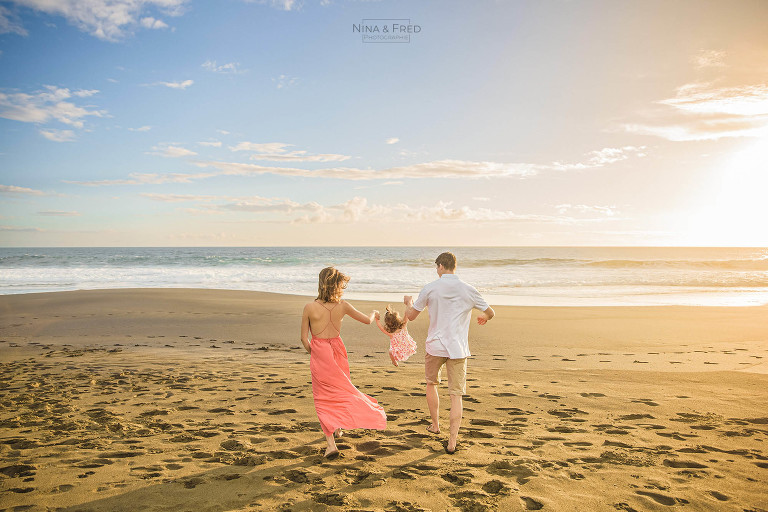 shooting souvenir en famille vacances à la Réunion